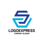 画像1: 連結SC六角形ロゴ (1)