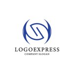 画像1: シンプルで洗練されたSロゴ (1)