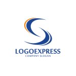 画像1: Sのスピード感と躍動感のロゴ (1)