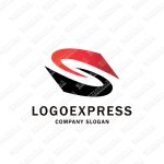 画像1: Sの流線型のロゴ (1)