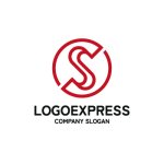 画像1: スタイリッシュSロゴ (1)