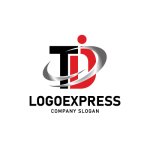 画像1: TDの文字と軌道が融合するダイナミックロゴ (1)