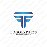 画像1: TFのモダンなロゴ (1)