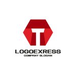 画像1: 折り紙のTロゴ (1)