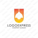 画像1: Uとランプのロゴ (1)