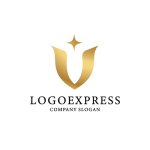 画像1: 気品あふれるVのロゴ (1)