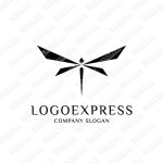 画像1: トンボとXのロゴ (1)