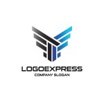 画像1: Y字構造のシャープな連結ロゴ (1)