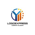 画像1: Yと星の建物のロゴ (1)