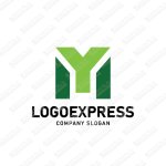 画像1: Yのスタイリッシュなロゴ (1)