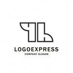 画像1: Yと靴をモチーフにしたスタイリッシュなロゴ (1)