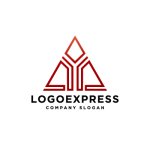 画像1: Y字と三角形の力強いビジョンロゴ (1)