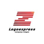 画像1: Z字のスピード感あふれるラインロゴ (1)