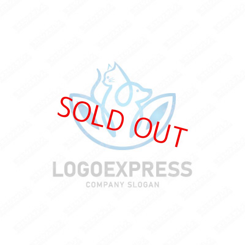 画像1: 蓮、猫、犬のロゴ (1)