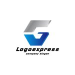 画像1: メタリックなGのロゴ (1)