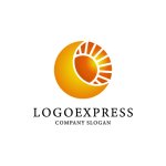 画像1: 月と太陽のロゴ (1)