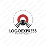 画像1: 富士山をモチーフにしたロゴ (1)