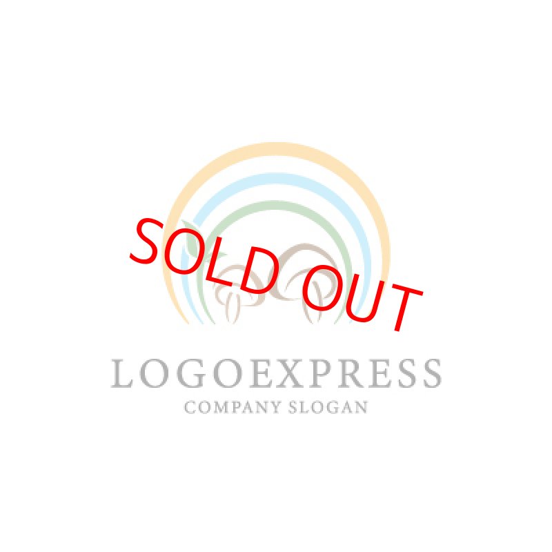 画像1: 自然と調和を象徴するキノコのロゴ (1)