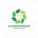 画像1: 自然の笑顔のロゴ (1)