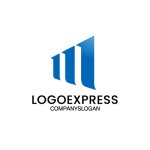 画像1: "M"と数字の"1"を組み合わせたロゴ (1)