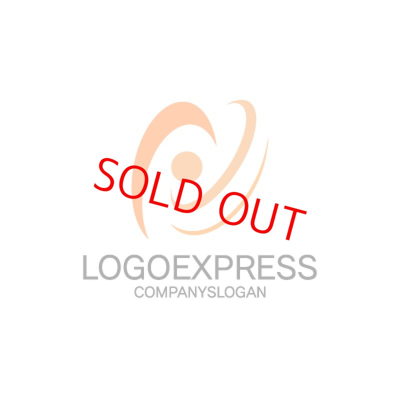 画像1: オレンジ色の動的なロゴ (1)