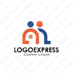 画像1: 親子と家のロゴ (1)