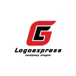 画像1: 情熱とスピードを表現したCGロゴ (1)