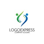 画像1: つながる人々のロゴ (1)