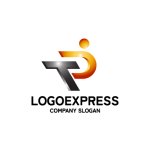 画像1: 頭文字TPの人ロゴ (1)