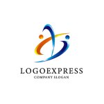 画像1: bとS、そして人々を組み合わせたロゴ (1)