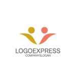 画像1: 人々のケアロゴ (1)