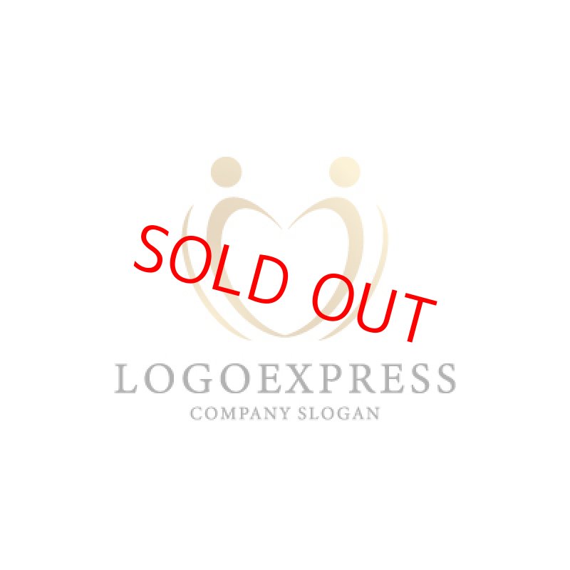 画像1: 人々の愛とつながりのロゴ (1)