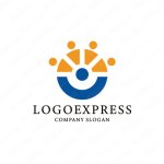 画像1: 人とのつながりをサポートするロゴ (1)