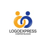 画像1: 人と人が繋がる無限のロゴ (1)