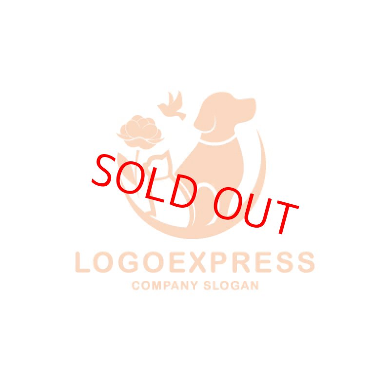 画像1: ペットのお店のロゴ (1)