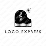 画像1: ピアノのロゴ (1)