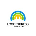 画像1: 虹色の"M"ロゴ (1)