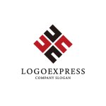 画像1: 赤と黒のUCを組み合わせたロゴ (1)