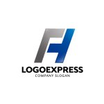 画像1: 洗練されたAHロゴ (1)