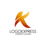 画像1: 洗練されたKロゴ (1)