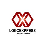 画像1: 中央に輝くX字の連結ロゴ (1)