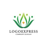 画像1: 輝くロータスのロゴ (1)