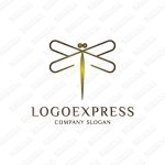 画像1: シンプルなトンボのロゴ (1)