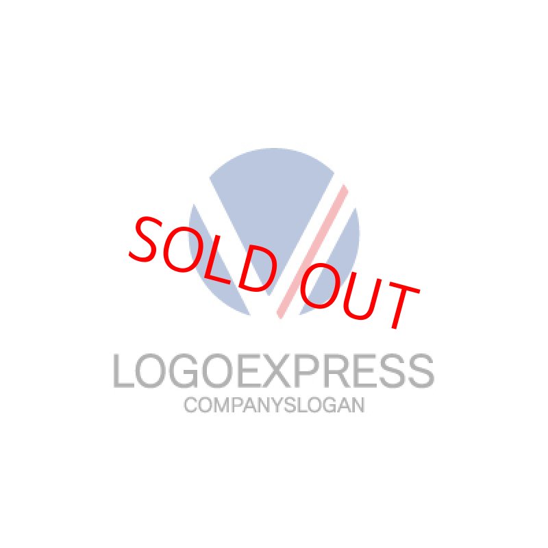 画像1: シンプルV円形ロゴ (1)