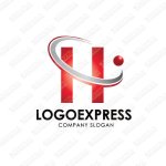 画像1: シンプルなHロゴ (1)