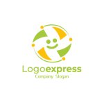 画像1: 笑顔回転パステル調和ロゴ (1)