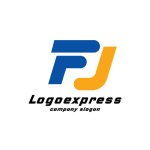 画像1: スピード感あふれるFJロゴ (1)