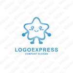 画像1: 可愛らしい星のロゴ (1)