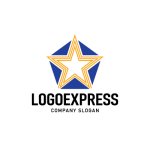 画像1: 六角形と星のロゴ (1)