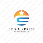 画像1: 星とEのおしゃれなロゴ (1)